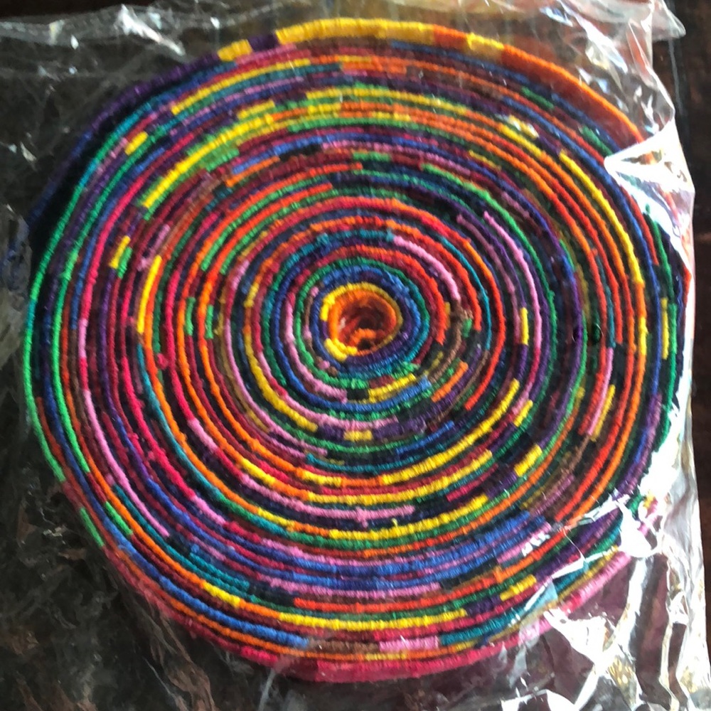 Beautiful belt can be used many different ways. 100% Handmade fringe belt woven